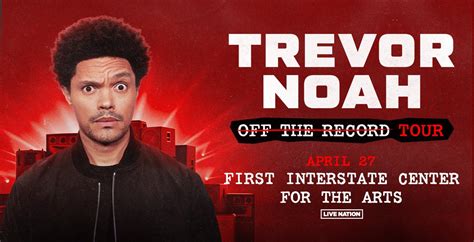 Trevor Noah: Off the Record | TicketsWest