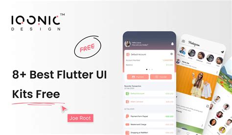 8+ Best Flutter UI Kits Free (UI Kits and Templates) | iqonic Design