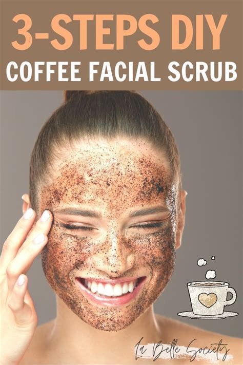 Home DIY: 3-Ingredients Coffee Face Scrub for Acne | La Belle Society ...