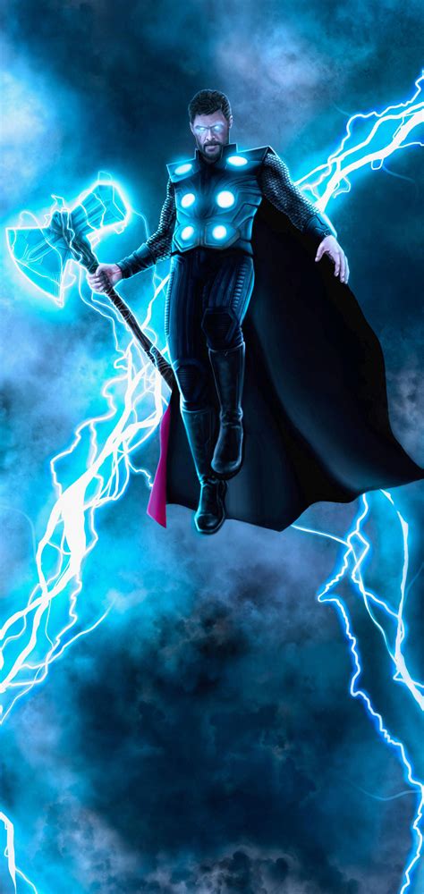 1080x2280 Thor God Of Thunder New Artwork One Plus 6,Huawei p20,Honor ...