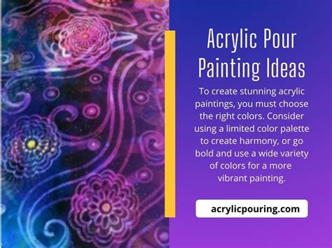 Acrylic Pour Painting Ideas - Acrylic Pouring - Medium