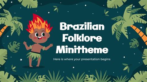 Brazilian Folklore Minitheme | Google Slides & PowerPoint