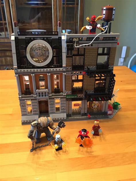 Just finished Sanctum Sanctorum (76108). New favorite set. : r/lego