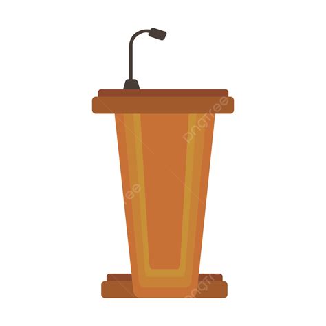 Speech Podium Clipart Transparent Background, Speech Podium, Podium Png, Speech, Podium PNG ...