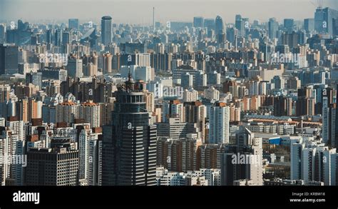 Beijing, China - April 7, 2016: Residential buildings in Beijing ...