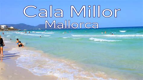 Cala Millor Beach | Mallorca | Spain 4k - YouTube