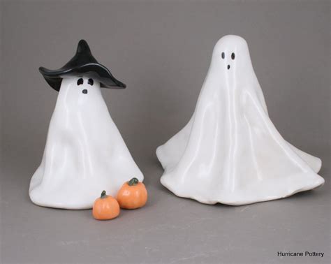 Medium Spooky Ghost. Handmade Ceramic Spirit. Ghost Figure for Home ...