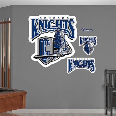 Geneseo Knights Logo Wall Decal | Shop Fathead® for Geneseo Knights Decor