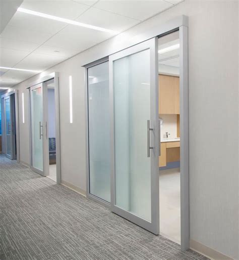 Office Sliding Glass Doors for Modern Workers | AD Systems | Sliding glass door, Glass wall ...
