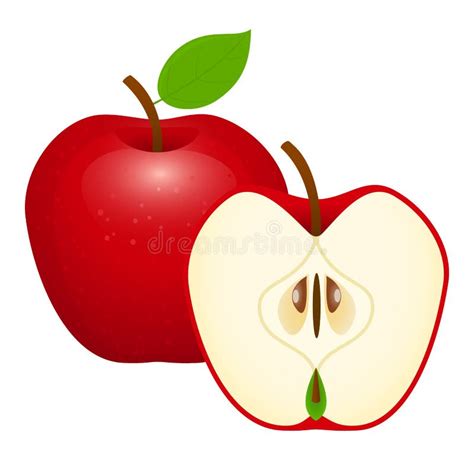 Free Sliced Apple Clipart