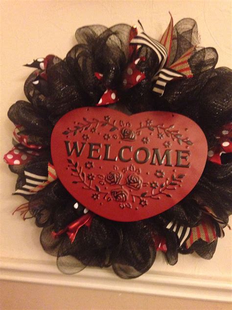 Welcome wreath. Perfect for all seasons. Great for indoor or outdoor ...