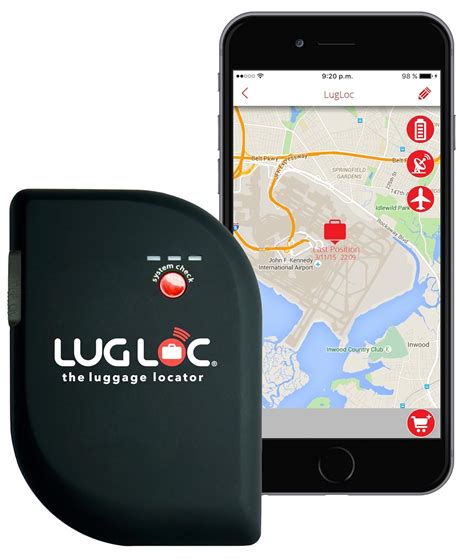 GPS Trackers Electronics LugLoc Luggage Tracker - Rechargeable Battery ...