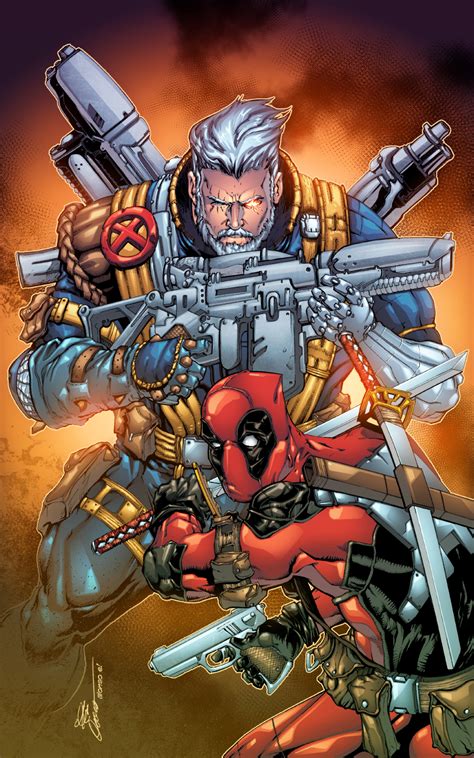 Cable n' Deadpool by AlonsoEspinoza on DeviantArt