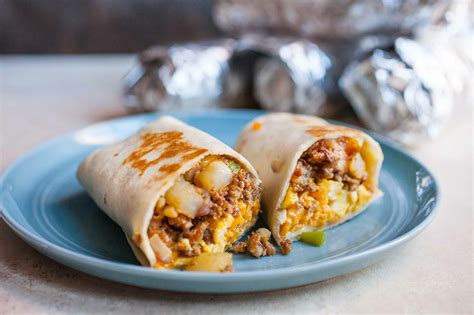 Sausage & Egg Freezer Breakfast Burritos Recipe