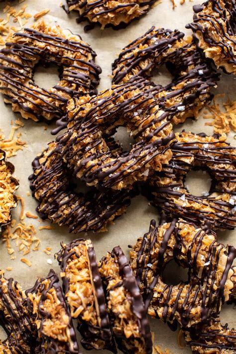 Healthy...ish Homemade Samoas Cookies. - Half Baked Harvest