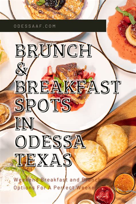 Best Brunch Spots in Odessa Tx