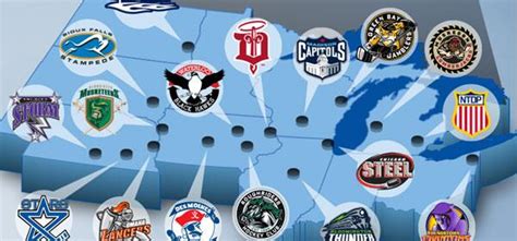 Map Of Bchl Teams - Go-images Web