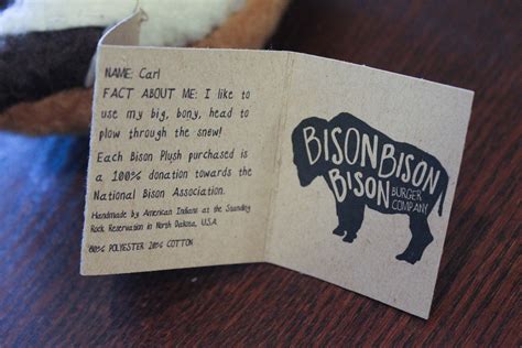 Bison, Bison, Bison: Menu Project. on Behance