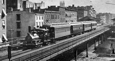 The First Elevated Trains in NYC - Tenement Museum