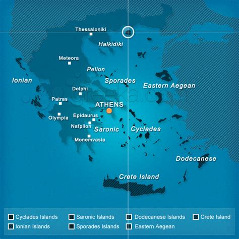 Map of Thassos island, Greece - Greeka.com