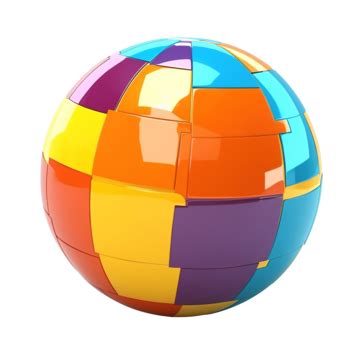 3d Illustration Colorful Globe, School, Education, Children PNG Transparent Image and Clipart ...