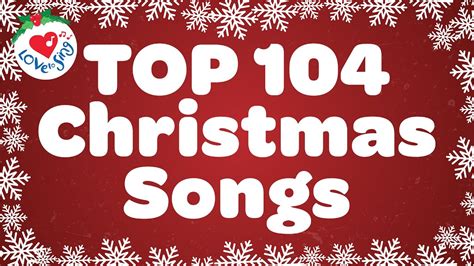 Top 104 Christmas Songs and Carols with Lyrics 🌟🎄 Best Christmas Song Playlist 5 Hours - YouTube