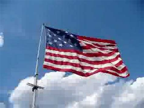 1812 Flag waving at Fort McHenry - YouTube