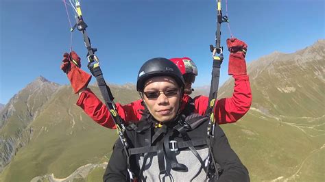 046480 3p land gudauri paragliding полет гудаури skyatlantida com بالمظلات، جورجيا بالمظلات ...