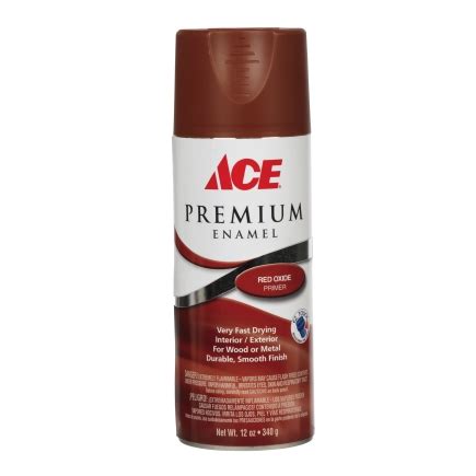 Ace 12oz Red Oxide Primer Premium Enamel Spray Paint