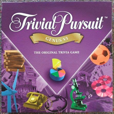 Trivial Pursuit: Genus VI | Board Game | BoardGameGeek