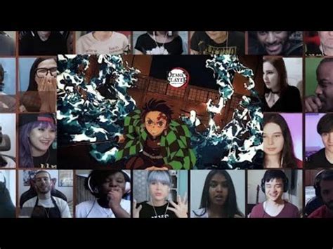 Tanjiro Vs Kyogai Drum Demon – Demon Slayer Season 1 Episode 13 Scene Reaction Mashup | 鬼滅の刃 ...