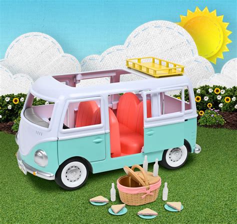 Honey Bee Acres Around Town Van Vehicle Sunny Days Entertainment - ToyWiz