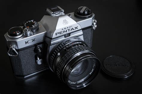 Asahi Pentax KX from K series 1975-1977. Higher end model with all the bells and whistles. With ...