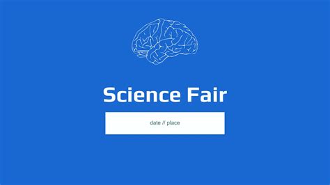 Science Fair Template – Free Google Slides Templates