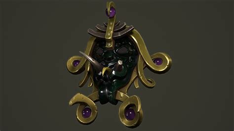 ArtStation - Jade mask | Game Assets