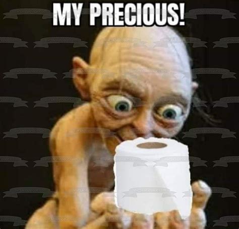 Coronavirus Meme Lord of the Rings Smeagol Gollum Holding Toilet Paper ...