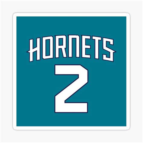 "LaMelo Ball Chaarlotte Hornets NBA Jersey Mask" Sticker by SAYIDOWjpg ...