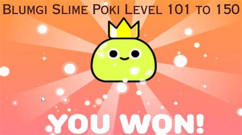 Blumgi Slime Poki Level101 to 150 | World 21 to 30 | Part 3 | Aiming Game | Cute Bouncy Ball ...