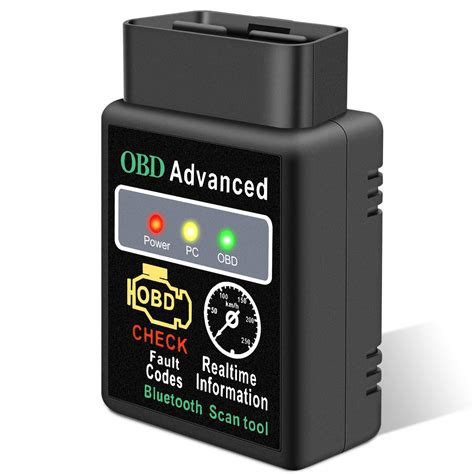 Buy Friencity OBD2 Scanner Adapter Bluetooth, Wireless Diagnostic Code Reader OBD II Scan Tool ...