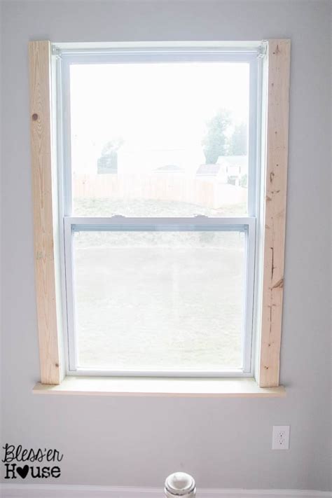 DIY Window Trim - The Easy Way