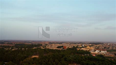 drone footage of the Temple of Zeus, Cyrene, Libya, history of Libya ...