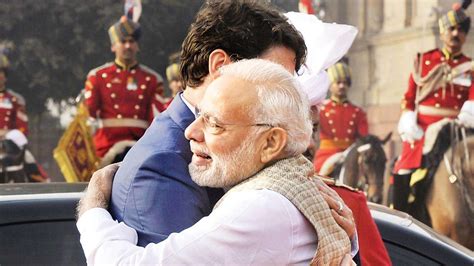 PM Modi's hug & hard talk with Justin Trudeau