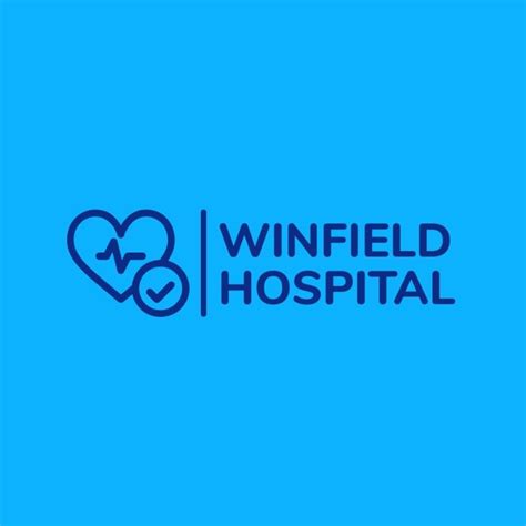 Design online this Monocolor Simple Winfield Hospital Logo layout