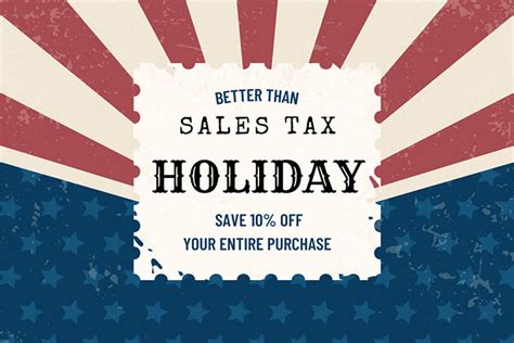 10% Savings During Tax Free Weekend 2023 – J. Spencer