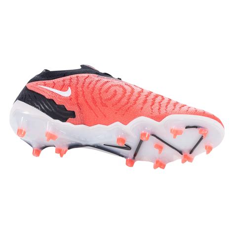 Nike Phantom GX Elite FG Soccer Cleats (Bright Crimson/Black) - Soccer Wearhouse