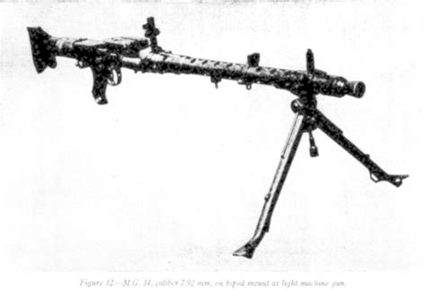 Machinengewehr 34 on bipod