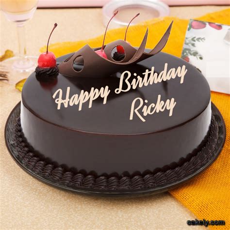 🎂 Happy Birthday Ricky Cakes 🍰 Instant Free Download