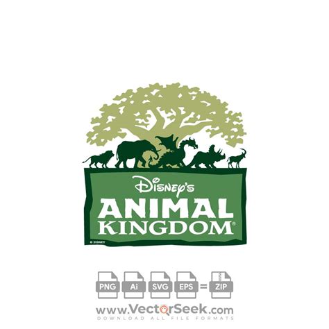 Disney's Animal Kingdom Logo Vector - (.Ai .PNG .SVG .EPS Free Download)