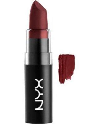 Nyx Dark Era Red Matte Lipstick | Lipstick dark red, Dark red lipstick ...