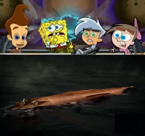 Nicktoons Unite REACTS BISMARCK SINKING 3 by titan994 on DeviantArt